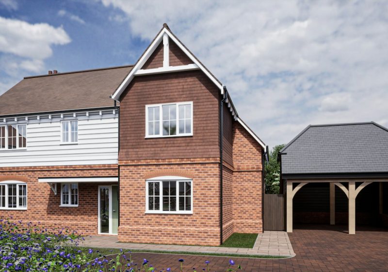 Detached house on a quiet close