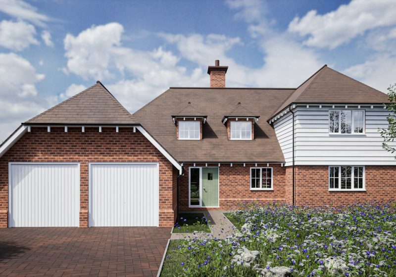 Family home with double garage