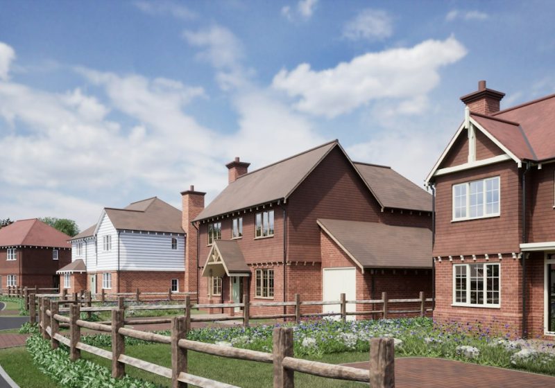 Modern terrace close to schools